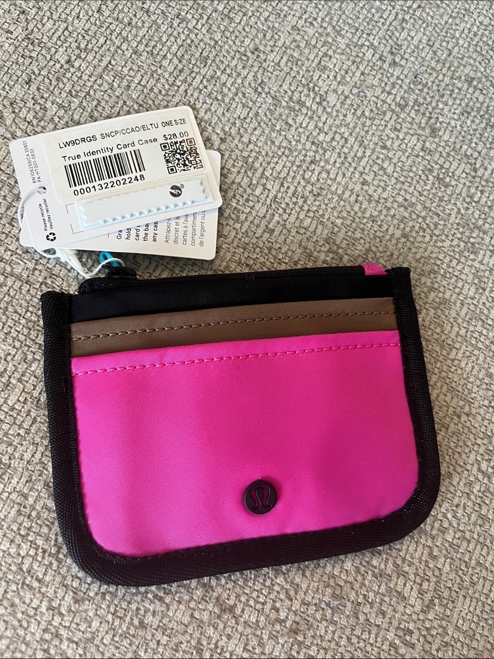 Lululemon True Identity Card Case